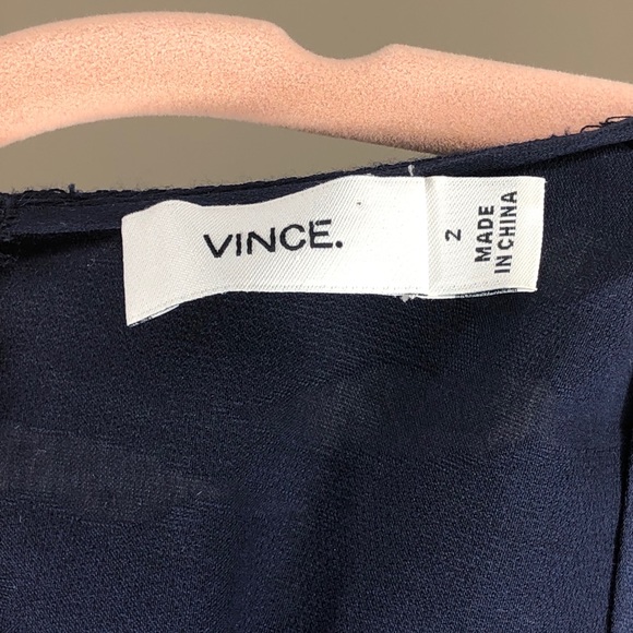 Vince Fil Coupe Sleeveless Shift Dress Size 2 - Picture 5 of 7